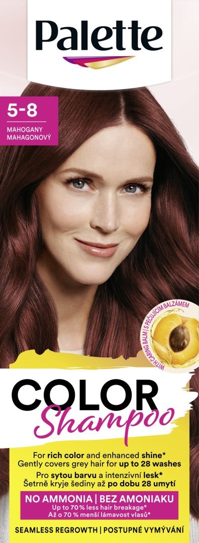 Palette Color Shampoo szampon koloryzujący 5-8 Mahoń 50 ml