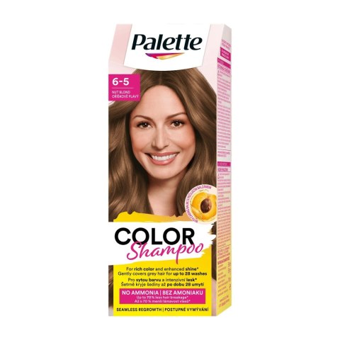 Palette Color Shampoo szampon koloryzujący 6-5 Orzechowy Blond 50 ml