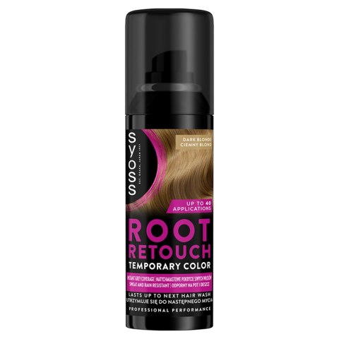 Syoss Root Retouch spray maskujący odrosty - ciemny blond 120 ml