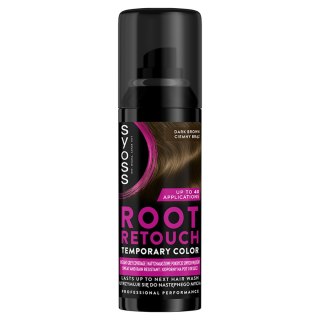 Syoss Root Retouch spray maskujący odrosty - ciemny brąz 120 ml