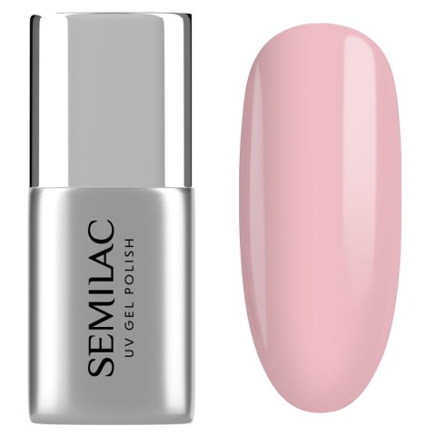 Semilac Fiber Base baza do lakierów hybrydowych - Pink Milk 7 ml