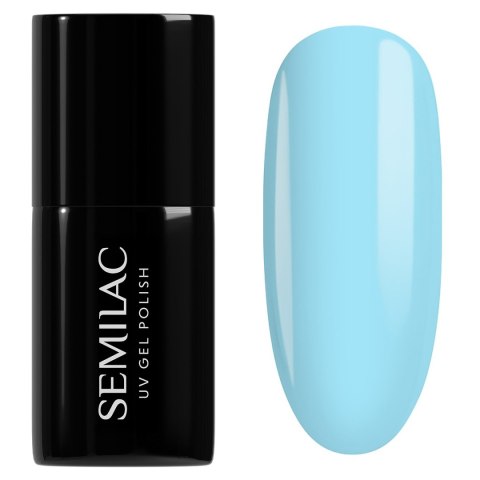 Semilac One touch Pastels lakier hybrydowy Bubbly Blue 974 7 ml