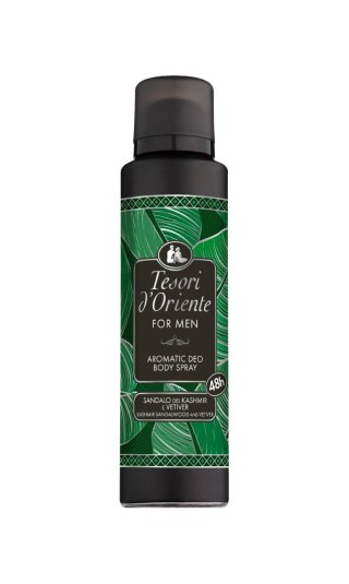 TESORI d'Oriente MEN Sandalo Aromatyczny Dezodorant Męski w Sprayu 150 ml