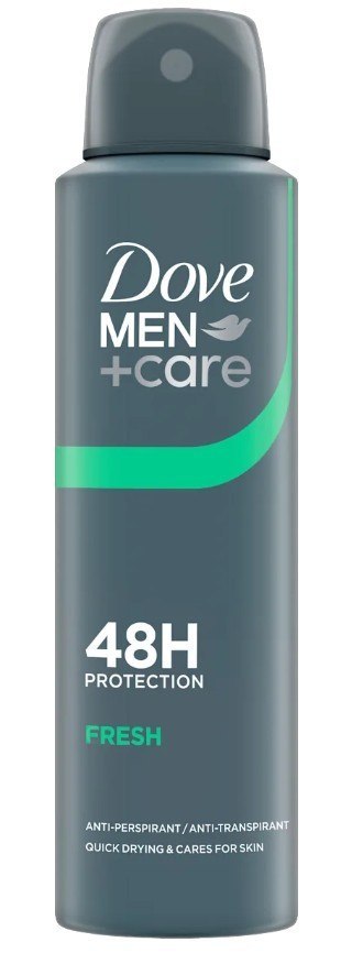 Dove MEN+Care Fresh Antyperspirant dla Mężczyzn w Sprayu 150 ml