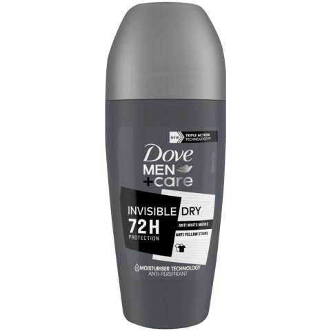 Unilever Mk Mk Dove +care Invisible Dry Dezodorant Antyperspirant Roll-on, dla Mężczyzn 50 ml