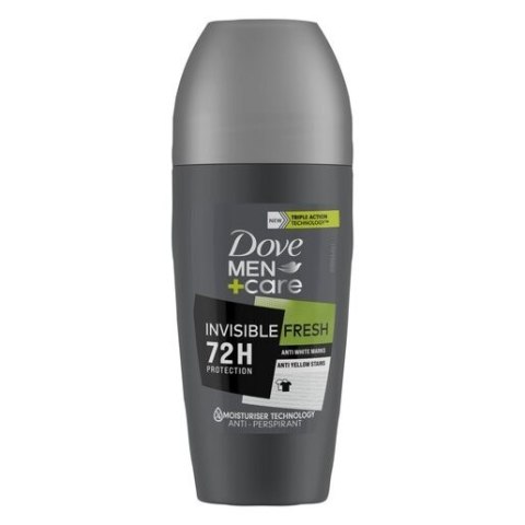 Unilever Mk Mk Dove +care Invisible Fresh Dezodorant Antyperspirant Roll-on, dla Mężczyzn 50 ml