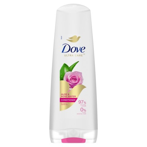 Dove Ultra Care odżywka nawilżająca do włosów Aloe & Rose Water, 350 ml