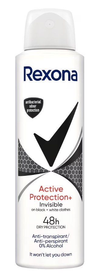 Rexona Active Protection+ Invisible Antyperspirant Damski w Sprayu 150 ml