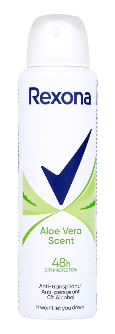 Rexona Aloe Vera Scent Antyperspirant Damski w Sprayu 150 ml