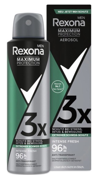 Rexona MEN Intense Fresh Power Antyperspirant Męski w Sprayu 150 ml