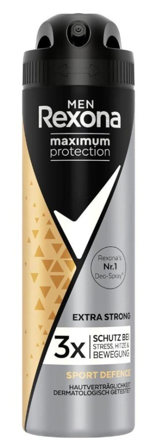 Rexona MEN Sport Defence Extra Strong Antyperspirant Męski w Sprayu 150 ml