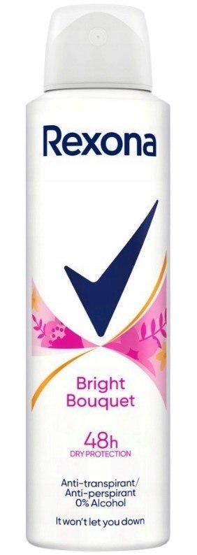 Rexona Sexy Bouquet Antyperspirant Damski w Sprayu 150 ml