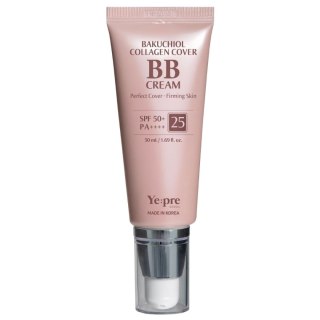 Yepre Bakuchiol Collagen Cover Krem BB z Bakuchiolem i Kolagenem nr 25 SPF50 50 ml