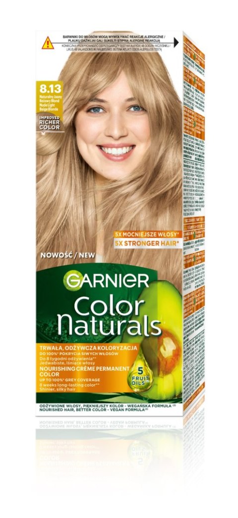 AG LOREAL GAR COLOR N Farba nr 8.13 Natural. Jasny Blond&