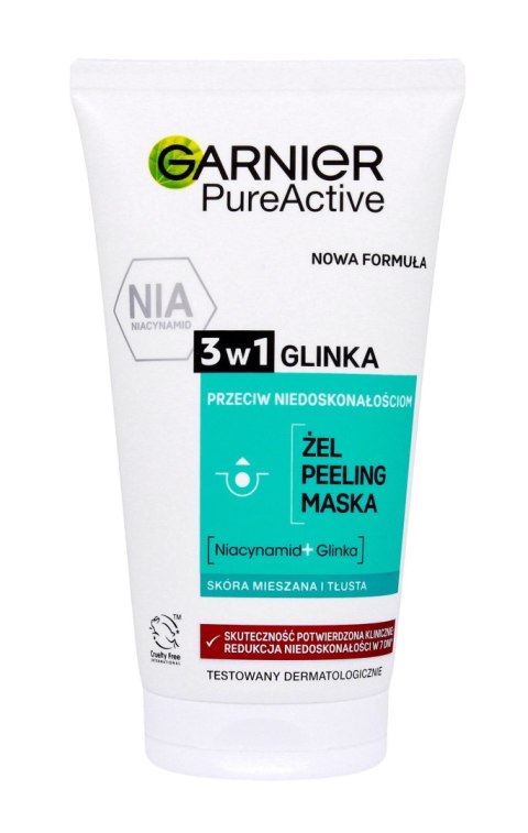 Garnier GSN CZYSTA C żel 3w1 d/twarzy 150 ml