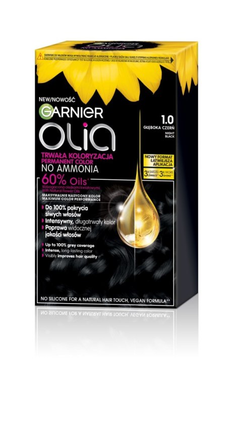AG LOREAL GAR OLIA 1.0 NIGHT BLACK &