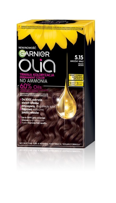 AG LOREAL GAR OLIA 5.15 FROZEN BROWN &