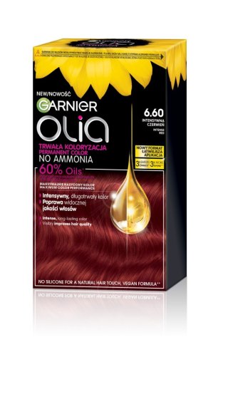 AG LOREAL GAR OLIA 6.60 INTENSE RED &