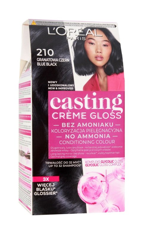 AG LOREAL LOR CASTING nr 210 Granatowa Czerń&