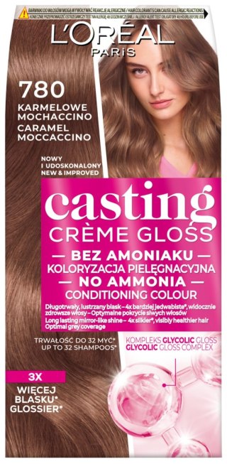 AG LOREAL LOR CASTING nr 780 Karmelowe Mochaccino&