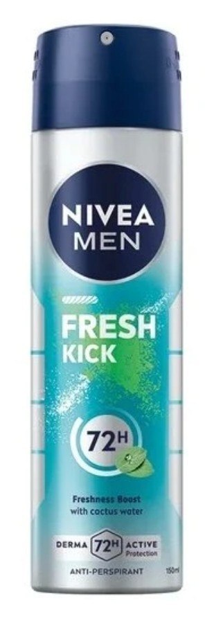 NIVEA MEN Fresh Kick Antyperspirant w Sprayu 150 ml