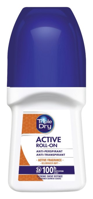 Triple Dry Deo Roll-on Active 100h Dezodorant 50 ml