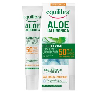 Beauty Formulas Fluid Nawilżający do Twarzy Equilibra Aloe SPF 50 40 ml