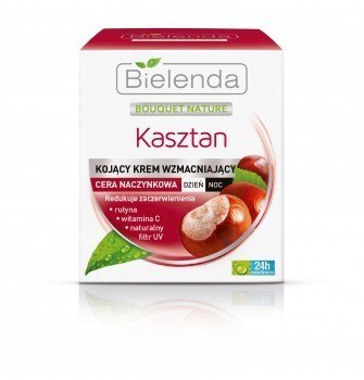 Bielenda Kasztan krem uszczelniający naczynka na dzień i na noc 50 ml