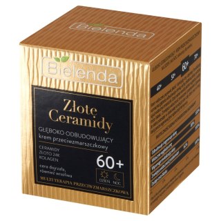 Bielenda Złote Ceramidy Głęboko Odbudowujący Krem Przeciwzmarszczkowy 60+ Dzień/Noc 50 ml