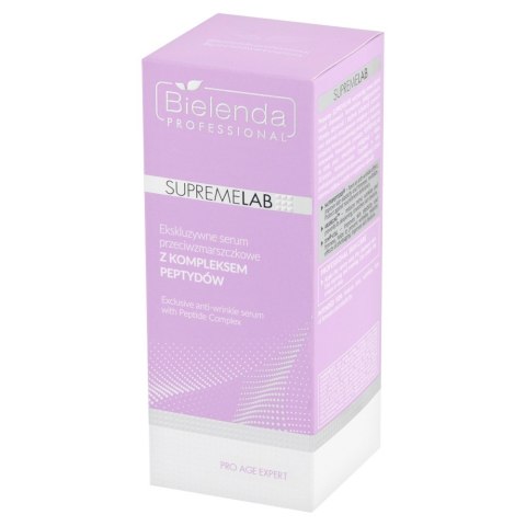 Bielenda Professional Supremelab Pro Age Expert ekskluzywne serum przeciwzmarszczkowe z kompleksem peptydów 30 g