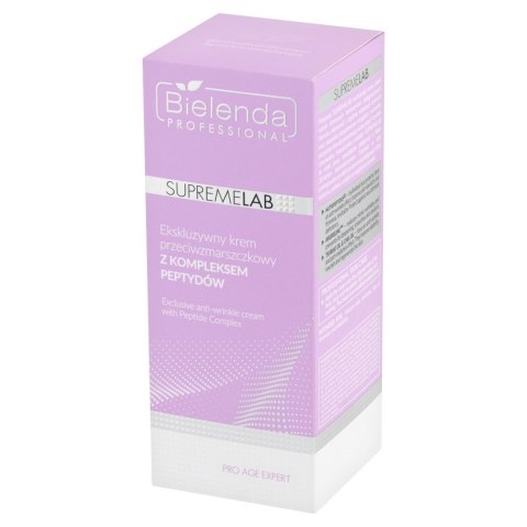 Bielenda Professional Supremelab Pro Age Expert ekskluzywny krem przeciwzmarszczkowy z kompleksem peptydów 50 ml