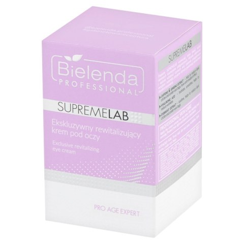 Bielenda Professional Supremelab Pro Age Expert ekskluzywny rewitalizujący krem pod oczy 15 ml