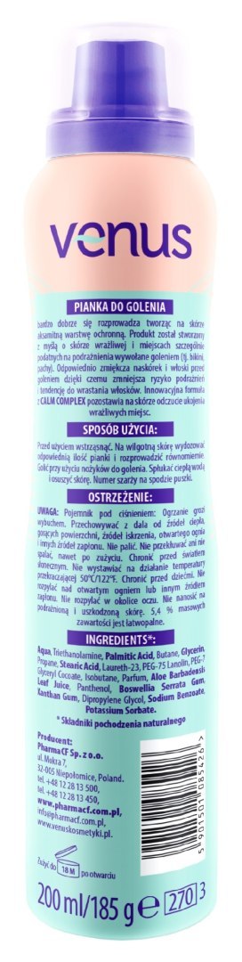 BOND PHARMA Venus Pianka d/golenia Pro-Sensitive 200ml