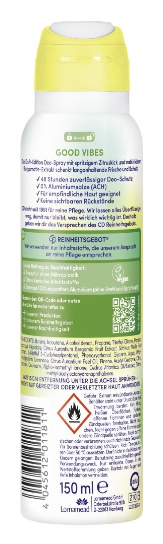 CD Deo Spray Good Vibes Dezodorant w Sprayu 150 ml
