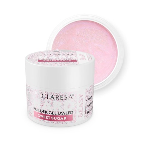 Claresa Hard&Easy żel budujący do paznokci Sweet Sugar 45 g