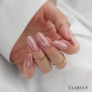 Claresa lakier hybrydowy CAT EYE LIGHT PEACH 5 g
