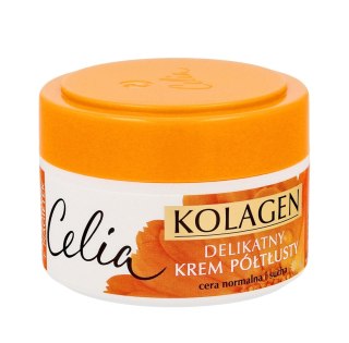 Celia Kolagen delikatny krem półtłusty do cery normalnej i suchej z nagietkiem 50 ml
