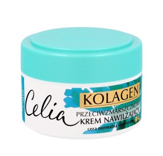 Celia Kolagen przeciwzmarszczkowy krem nawilżający do cery normalnej i mieszanej z algami 50 ml