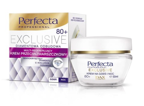 Perfecta Exclusive 80+ krem przeciwzmarszczkowy - Multi-regenerujący na dzień i noc 50 ml