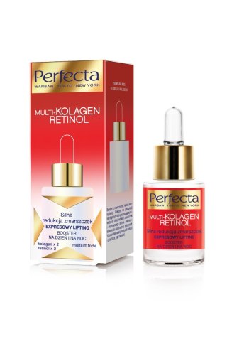 Perfecta Multi-Kolagen Retinol Booster - serum redukujący zmarszczki Ekspresowy Lifting 15 ml