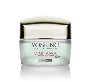 Yoskine Okinawa Green Caviar 60+ krem przeciwzmarszczkowy z kawiorem Wypełnienie i lifting 50 ml