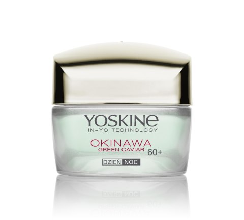 Yoskine Okinawa Green Caviar 60+ krem przeciwzmarszczkowy z kawiorem Wypełnienie i lifting 50 ml