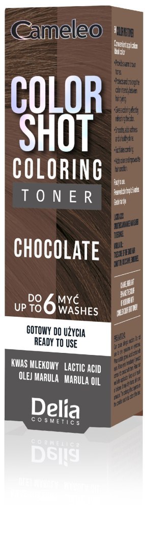 Delia Cameleo Color Shot toner do włosów Chocolate 75 ml