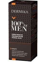 Dermika 100% for Men krem pod oczy przeciwzmarszczkowy 15 ml