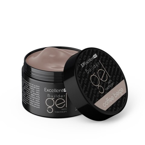 Excellent Pro Builder Gel with Thixotropy Coffee Beige 50 g