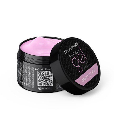 Excellent Pro Builder Gel with Thixotropy Creamy Pink 50 g