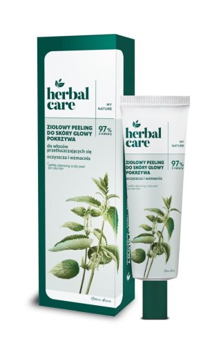 Farmona Herbal Care ziołowy peeling do skóry głowy pokrzywa - do włosów przetłuszczających się
