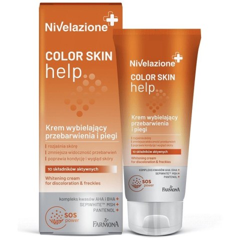 Farmona NIVELAZIONE Color Skin Help krem wybielający przebarwienia i piegi 50 ml