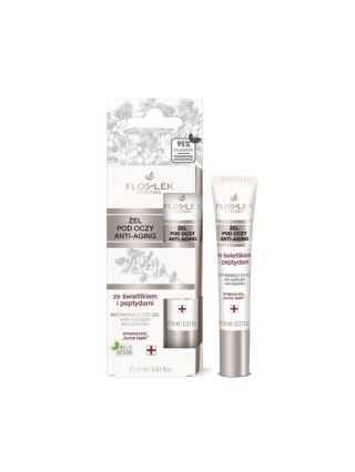 Floslek oczy żel pod oczy anti-aging ze świetlikiem i peptydami 15 ml