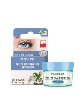 Floslek oczy żel ze świetlikiem lekarskim do powiek i pod oczy 10 g